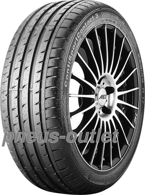 Continental ContiSportContact 3 SSR 245/50 R18 pneu été premium anti-crevaison homologué BMW