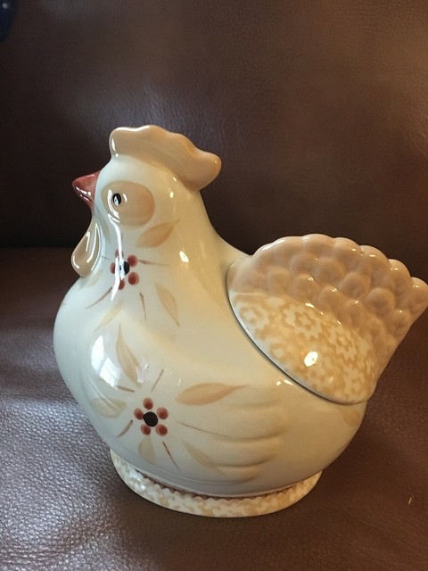 chicken tea coffee sugar canisters