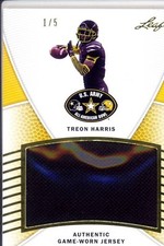 treon harris rc rookie draft jersey patch army gators booker t washington hs 1/5