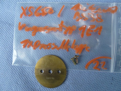 Yamaha  XS 650  Vergaser Typ BS38 1x Drosselklappe Throttle Valve Carburetor