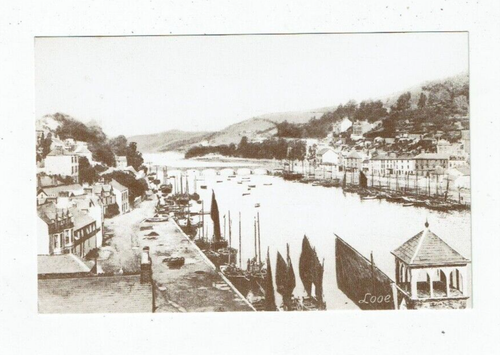 CORNWALL POSTCARD A PETER BRAY REPRO. OF LOOE.
