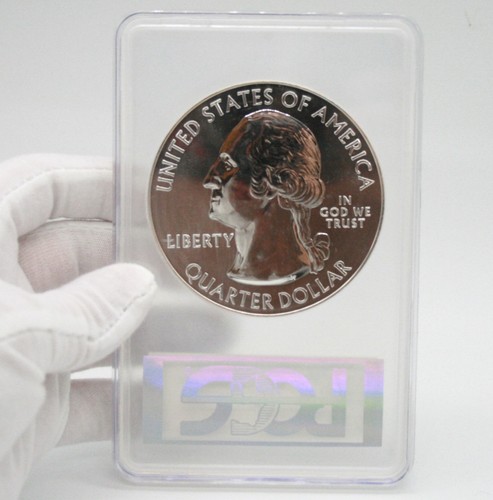 2010 5oz Silver ATB Hot Springs NP PCGS MS69 DMPL First Strike Mercanti - Picture 2 of 9