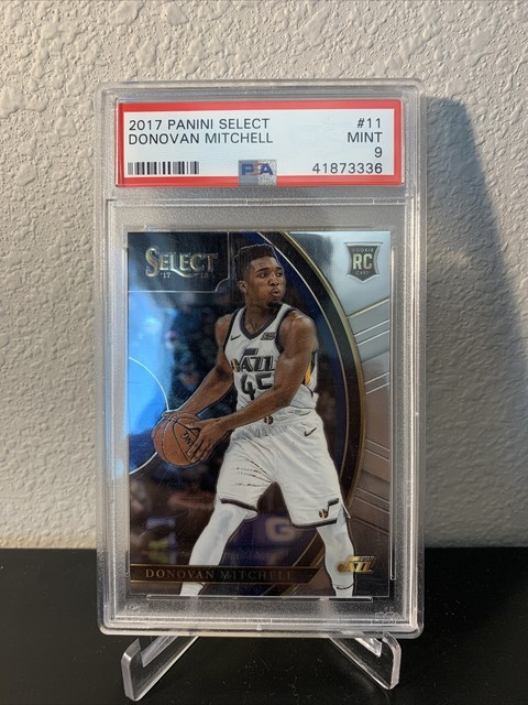 Donovan Mitchell 2017 Panini Select Concourse Silver