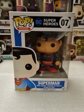Funko Pop! Heroes Superman DC Universe Blue Banner #7 Vaulted