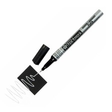 41102 Sakura Pen-Touch Paint Marker, Extra Fine 0.7mm, Metallic Silver Pack of 6