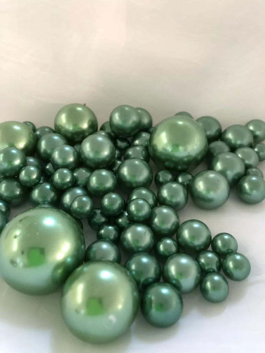 Green pearl deals beads