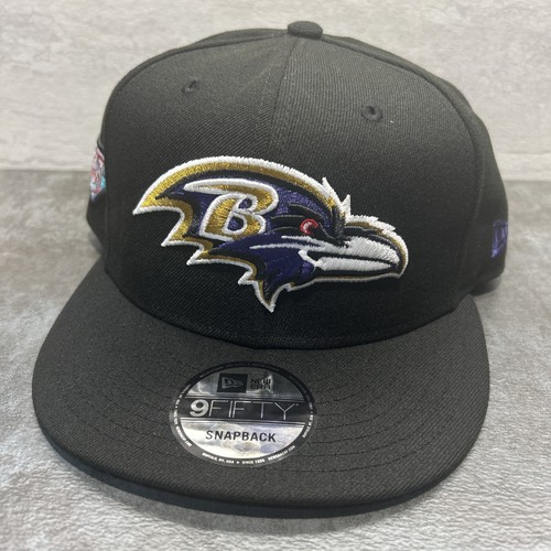 Baltimore Ravens New Era 9FIFTY Snapback Cap Black 75th Anniversary H50 - Picture 5 of 10