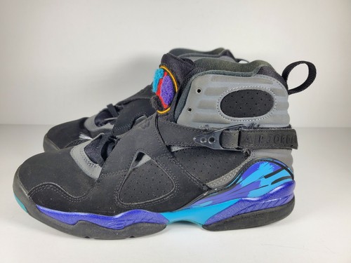 Nike Air Jordan 8 Retro BG Aqua 2015 305368-025 Jugend 6Y keine Einlegesohlen - Bild 4 von 10