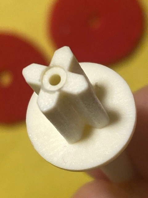 Necchi Janome White Viking Kenmore Sewing Machine One Spool Pin w/ 1 Free Felt - Image 2 of 4