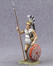 SPARTAN FROM THE SQUAD OF KING LEONID Hand Painted Figurines Tin54mm1/32