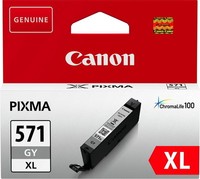 Canon Druckerpatrone Tinte CLI-571 Xl Gy Grey, Grau