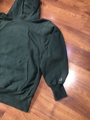 Vintage 90s Made In USA Champion Reverse Weave Blank Hoodie L 