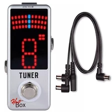 Hot Box MEC-CH 1 Tuner + PDC-3 Attitude Series Mini Chromatic Guitar Bass Tuner