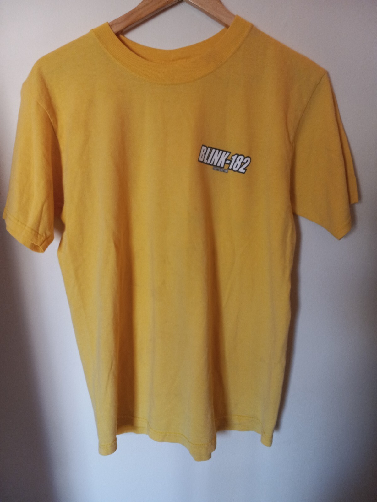 Vintage Blink 182 Y2K Crappy Since 1992 Yellow Tshirt… - Gem