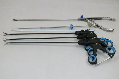 Laparoscopic Endo Trainer Training Set Grasper Surgery Forceps Instruments 5mm - Picture 14 of 18