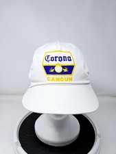 Vintage Corona 80s White Beer Hat Cancun Vintage 80s FAST SHIPPING