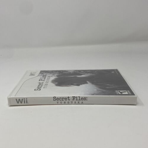 Secret Files: Tunguska (Nintendo Wii, 2010) Complete With Manual CIB Tested - Picture 4 of 6
