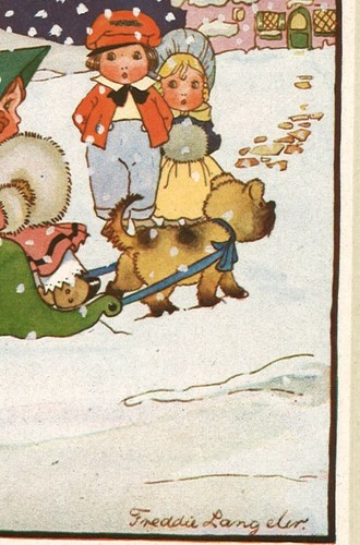 REDUCED! Freddie Langeler : MUSH! 1930s VINTAGE ART PRINT Not a Copy - Picture 2 of 2