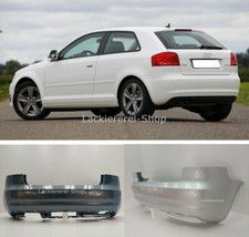 STOßSTANGE HINTEN LACKIERT IN WUNSCHFARBE NEU für Audi A3 8P 2008-2012 3-Tür PDC