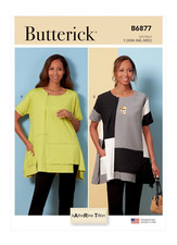 Butterick B6877 - Misses Tunics - Size 4-14 or 16-26