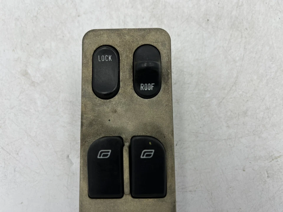 Interruptor de ventana principal Saab 900 controlador izquierdo 1995 1996 1997 1998 1999 OEM 4625 Foto 3 de 4