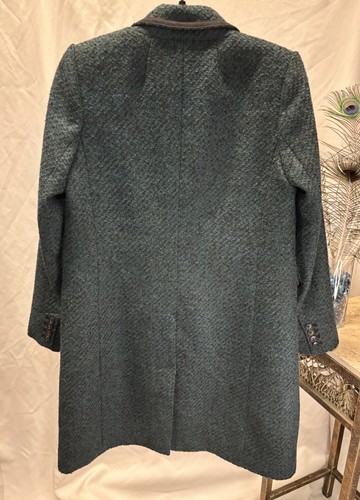 Banana Republic Textured Dark Green Black Peacoat , Pockets, Size X~Small - Picture 9 of 12