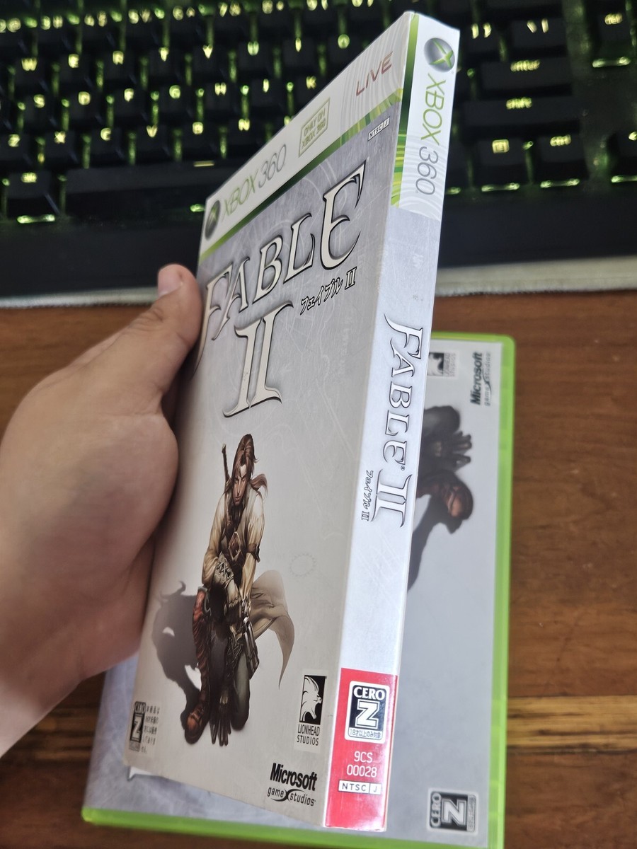 Fable 2 II Limited Edition Xbox 360 JAPAN JAPANESE JP IMPORT