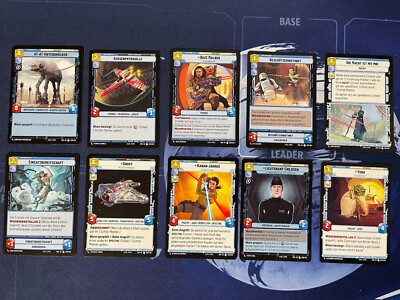 Star Wars Unlimited - UMCOMMON - Diverse Karten  - DE