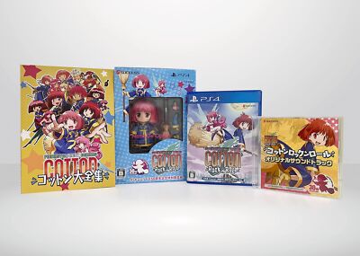 Cotton Rock 'n' Roll 30周年記念版 PS4 Cotton Rock n Roll 30th anniv. Ltd/ed. + figure + book + CD