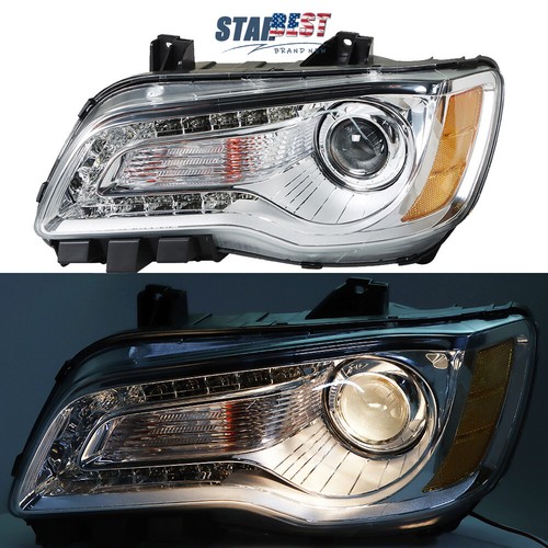 Conjunto de faros halógenos para Chrysler 300 2011-2014 - Imagen 2 de 13