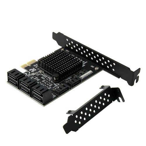 Expansion Card Controller Adapter PCI-Express to 8 Port SATA 3.0 6Gbps For HDD - Afbeelding 4 van 10