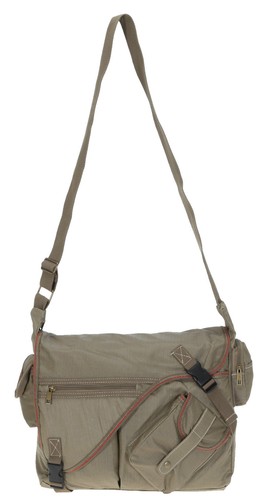 Tasche Schultertasche Elephant Sahara Canvas Laptoptasche Kuriertasche 3692 Oliv - Photo 5/9