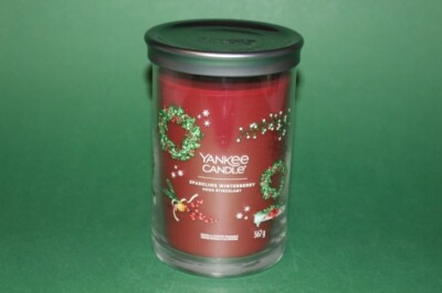 Yankee Candle  ''Sparkling Winterberry'' Signature Tumbler 567 g Duftkerze