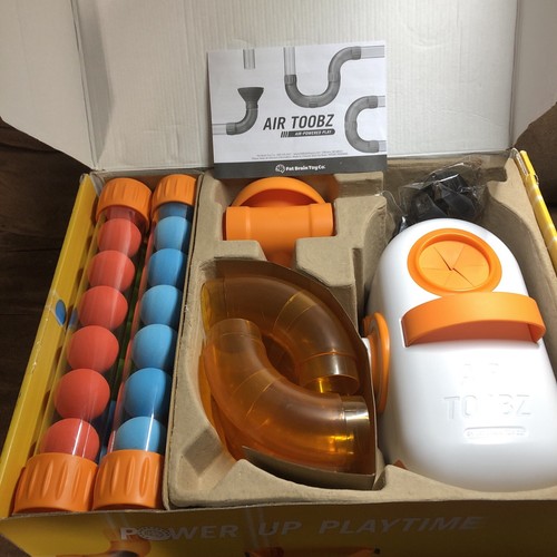 Fat Brain Toy Air Toobz, Air-Powered STEM Building Toys for Kids & Teens