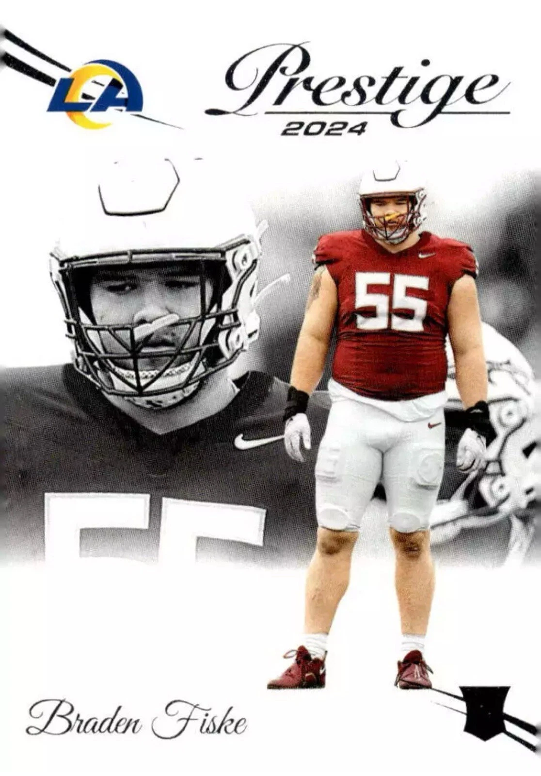 Braden Fiske trading card