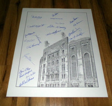 Murray Tinkelman New York Yankees Limited Ed 20x Signed 16 x20 Print Baseball