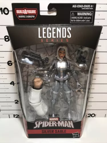 Hasbro Marvel Legends - Black Cat - Spider-Man Wave Kingpin BAF NUEVO 2018