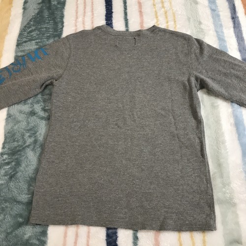 Vtg Hurley Boys Shirt XL Skater Youth AOP Graphic 90s Y2K Long Sleeve Thermal - Picture 9 of 10