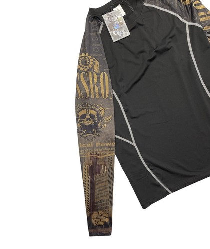 SIAHK Men's Athletic Compression Shirts Medium Quick Dry Moisture Wick Workout - Picture 8 of 8
