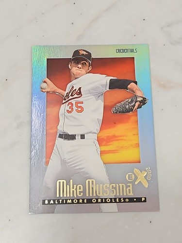 1997 Skybox E-X 2000 Mike Mussina Essential Credentials 69/299. Orioles HOFER