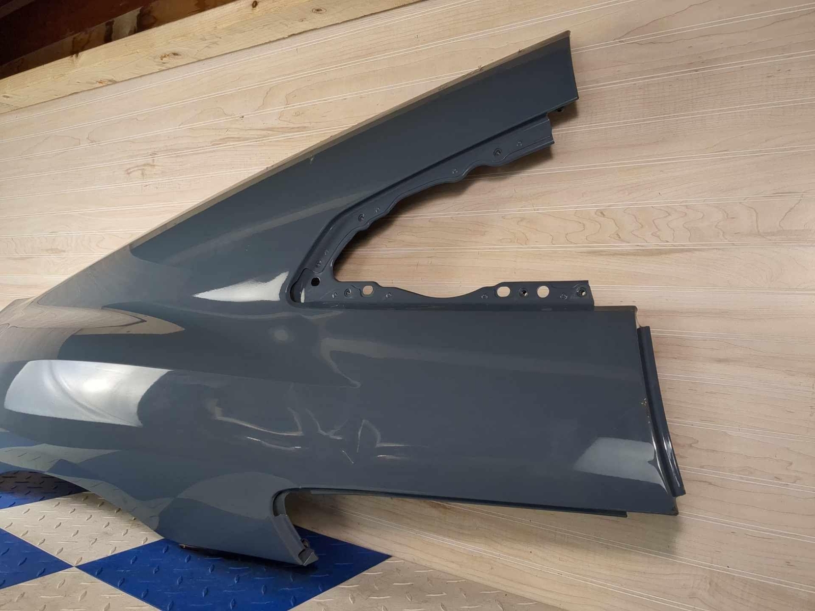 2017-2022 Audi R8 Coupe OEM Passenger Right Side Quarter Panel Kemora Gray Dents