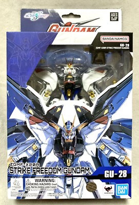 Bandai Gundam Universe GU-28 STRIKE FREEDOM GUNDAM ZGMFA-X20 Action Figure Toy