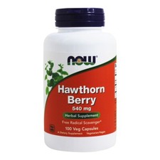 NOW Foods Hawthorn Berry 540 mg., 100 Capsules