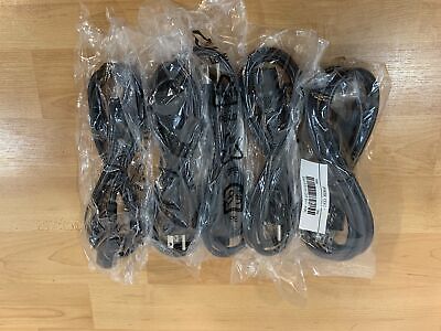 Lot of 5 DELL 6FT 3-PRONG SPT-2 AC POWER CORD 5120P 05120P CN-05120P