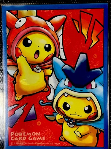 Pokémon Poncho Pikachu KOMPLETT Master Sleeve Set - Mario Charizard - Bild 5 von 19