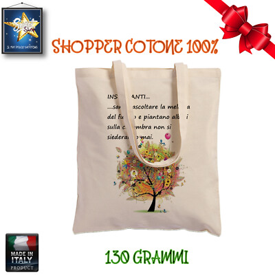 Shopper In Cotone Personalizzata Per Maestre - Idea Regalo Fine Anno, Natale O Pasqua - Foto 7