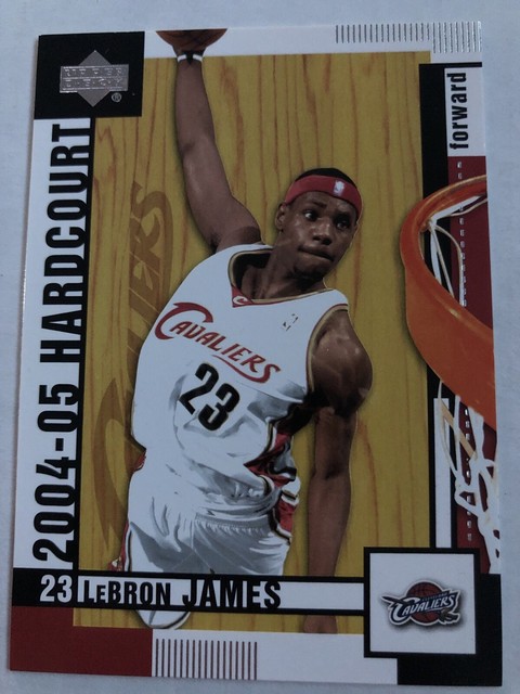 Lebron James Cleveland Cavaliers NM/MT Upper Deck 2005 Hardcourt | eBay