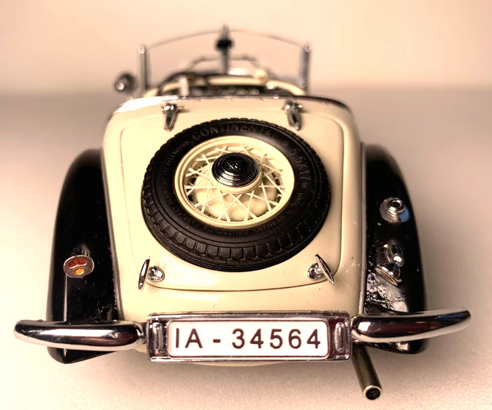 CMC 1936-1938 Audi Wanderer 25k compresor roadster escala blanca 1:24 INV# 4020 Foto 3 de 4