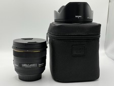 SIGMA for CANON 50mm 1:1.4 EX DG HSM LENS - 50 mm f/1.4 - GOOD