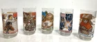 Vintage 1983 Star Wars Collectable Glasses (Lot of 5) Burger King/Coca-Cola